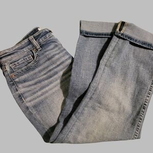 BKE Gabby Womens Curvy Fit High‎ Rise Capri Jeans Size 26